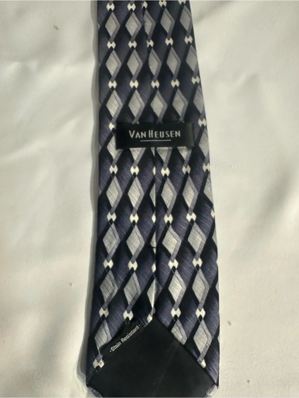 croft & barrow Olive, Black, and Navy Tie Set with Blue Accents